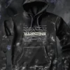 Illusion Design hoodie front side of black hoodie